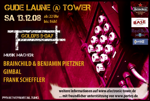 [13.12.2008] Gude Laune @ The Tower