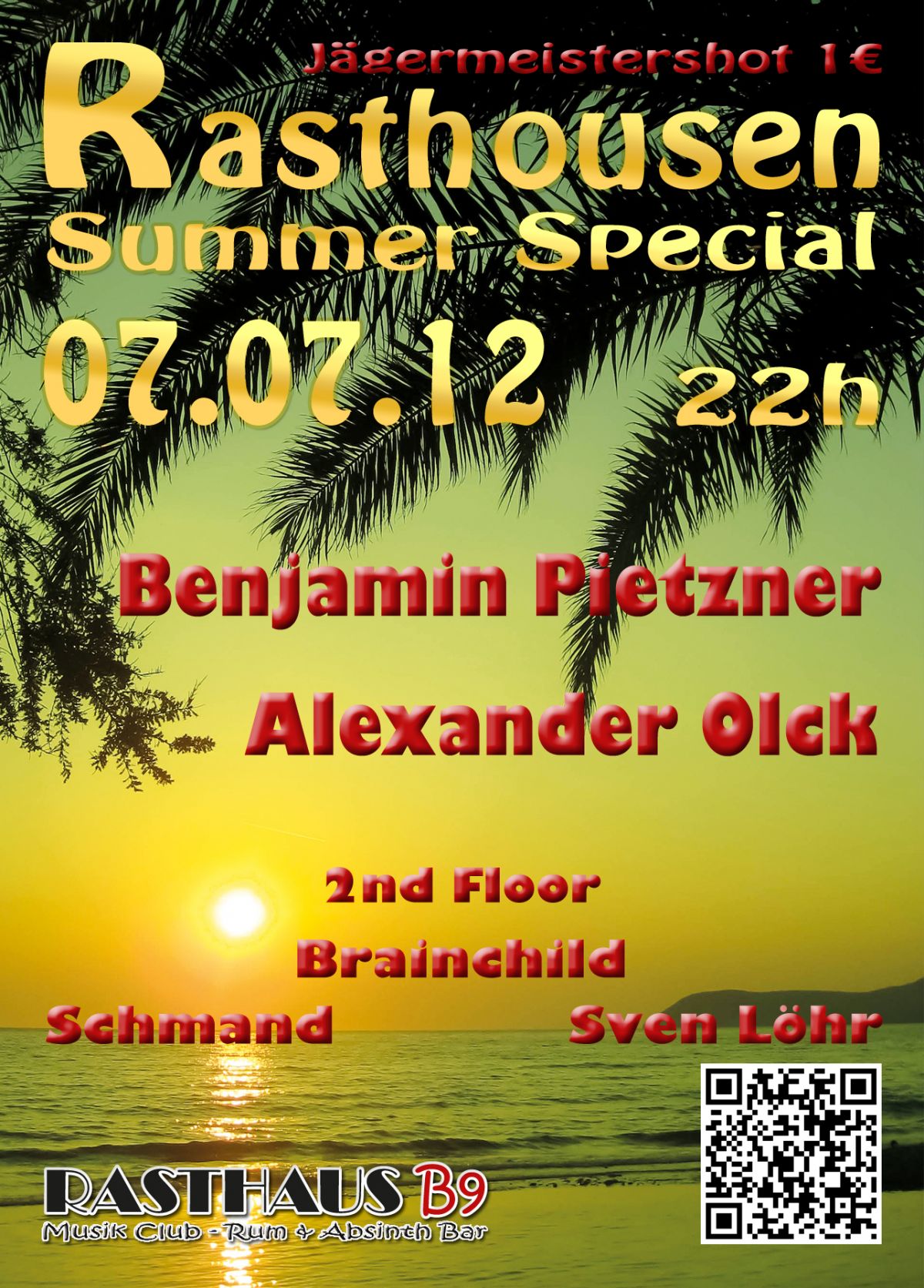 [07.07.2012] Rasthousen - Summer Special @ Rasthaus B9, Bad Breisig